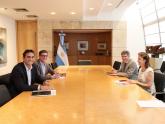 Mondino mantuvo una reunión con directivos de Rappi