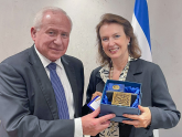 La Canciller se reunió con el Ministro de Agricultura y Desarrollo de Israel, Avi Dichter