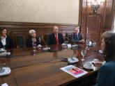 Reunión de la Canciller Diana Mondino con Angeliki Frangou, Presidente y Directora de Navios South American Logistics Inc.
