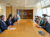 Mondino recibió a representantes de la comunidad armenia