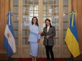 Mondino received the First Deputy Prime Minister and Minister of Economy of Ukraine, Yuliia Svy