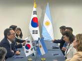 Mondino met with South Korean Foreign Minister Cho Tae-yul