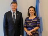 Reunión con Valdis Dombrovskis, Comisario de Comercio y Vicepresidente ejecutivo de la Comisión Europea