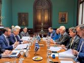 Sahores y Albertoni -  III Reunión de la Comisión de Integración Argentino-Uruguaya