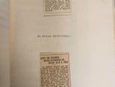 Recortes de diario "La Prensa"