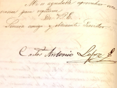 Nota de Carlos Antonio López