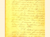 Nota de Francisco Solano López