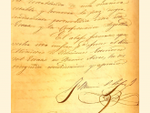 Nota de Francisco Solano López