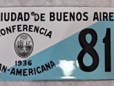 Chapa diplomática_Conferencia Pan-Americana 1936