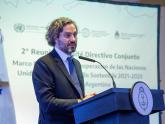 Argentina y la ONU refuerzan su trabajo conjunto con foco en el desarrollo