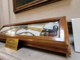 Réplica del sable corvo del General San Martín en el Museo de la Diplomacia Argentina