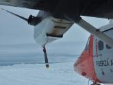 Twin Otter operación BB2-Blue Sky-Rothera