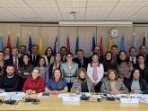 Los responsables de Cooperación de los 22 países que integran la SEGIB en la reunión de trabajo del 30 y 31 enero de 2023