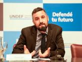Santiago Galar, Director Nacional de Cooperación Internacional, exponiendo en la Prueba Piloto Índice de Paridad Municipal (IPM)