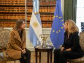La Argentina y la Unión Europea definen los lineamientos de su cooperación internacional 