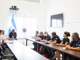 La misión argentina de asistencia humanitaria inició su trabajo en Honduras