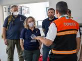 La misión argentina de asistencia humanitaria inició su trabajo en Honduras