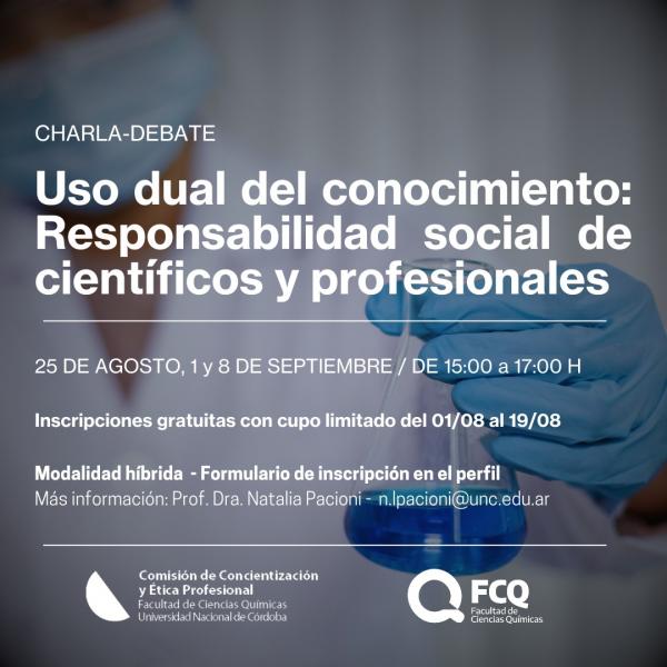 Flyer Catedra Uso Dual UNC 2023