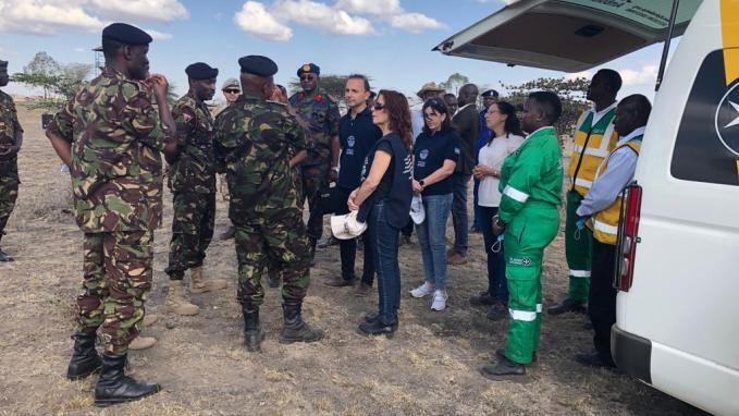 Finalizó la misión argentina en Kenia sobre asistencia humanitaria