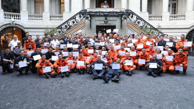 Brigadistas Nacionales de Búsqueda y Rescate Urbano