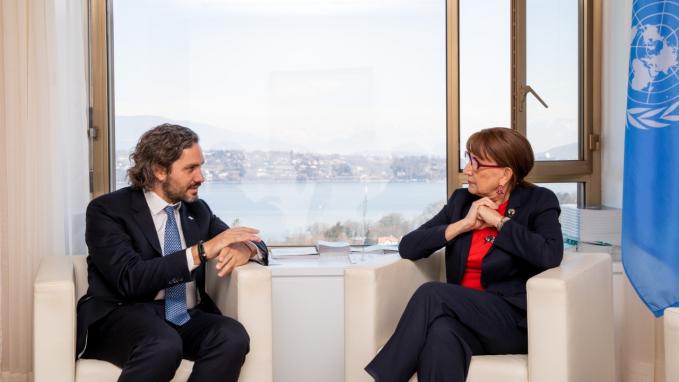 Cafiero en Ginebra_UNCTAD