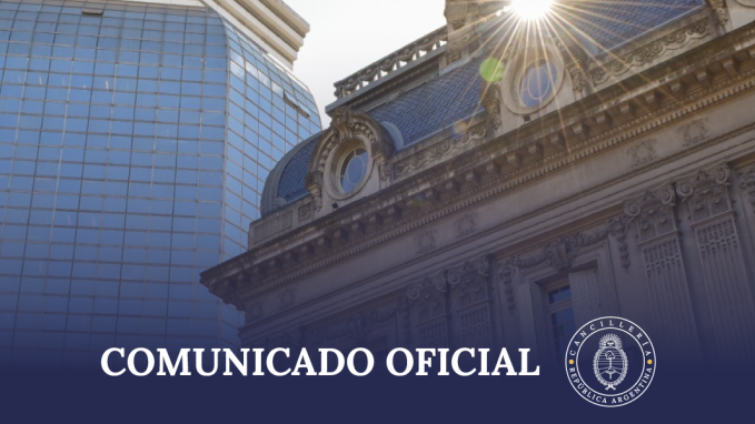 Comunicado oficial