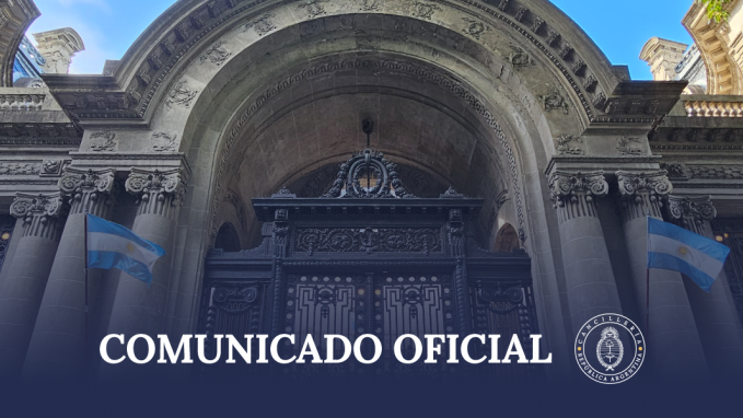 Comunicado oficial