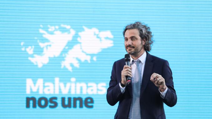 Canciller Cafiero_Malvinas nos Une