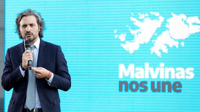 Canciller Santiago Cafiero_Malvinas Nos Une