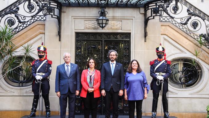 Reunión binacional de Ministros de Relaciones Exteriores y Defensa de Argentina y Chile