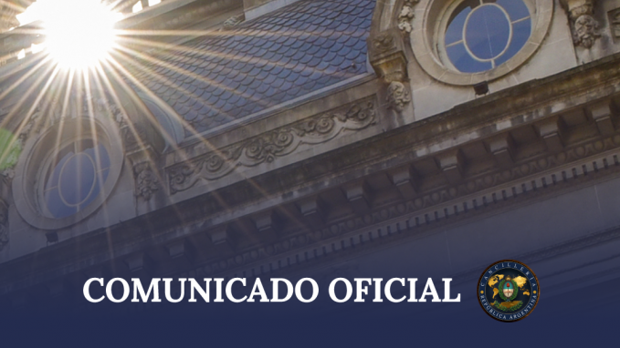 Comunicado oficial