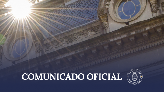 Comunicado oficial