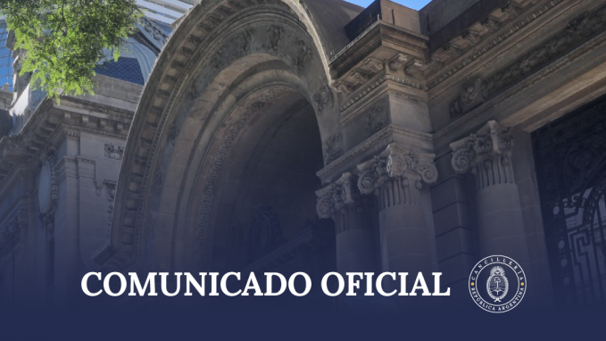 Comunicado oficial