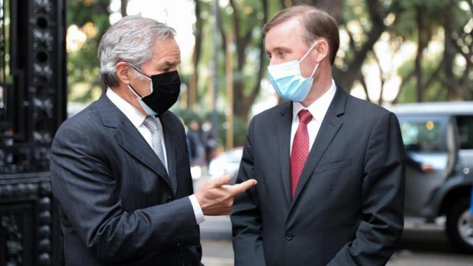 Canciller Solà con Jake Sullivan