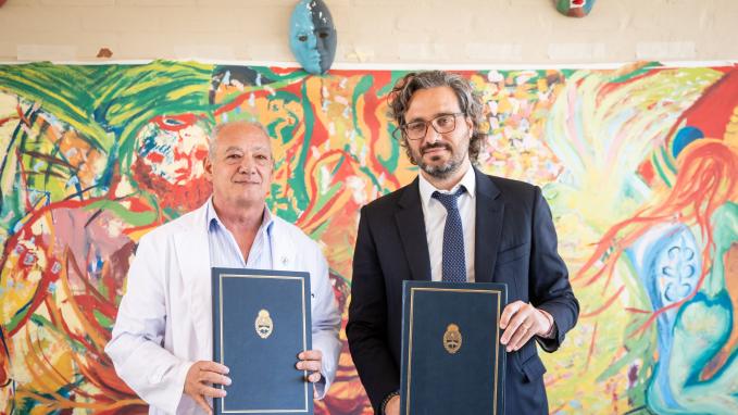 Cafiero en Scholas Occurrentes