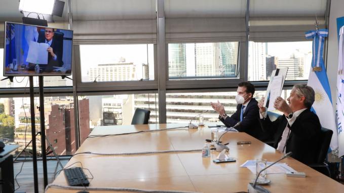 Canciller Felipe Solá_Acuerdo con el IICA