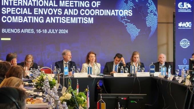 Clausura del Foro de Enviados Especiales y Coordinadores contra el Antisemitismo (SECCA)