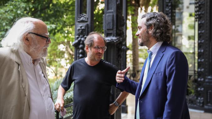 Santiago Cafiero encabezó el lanzamiento del “Plan de Internacionalización Marca Libro Argentino”
