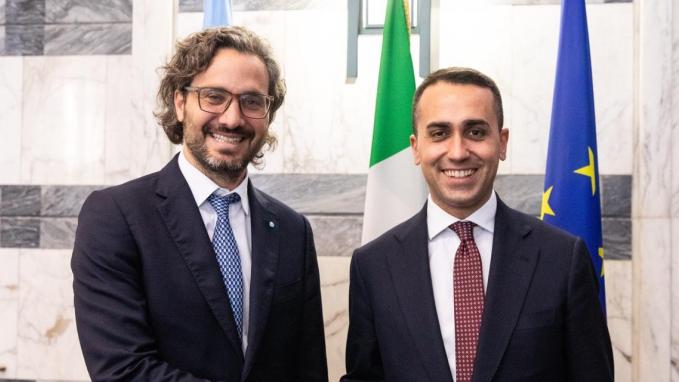 Cancilleres de Argentina e Italia