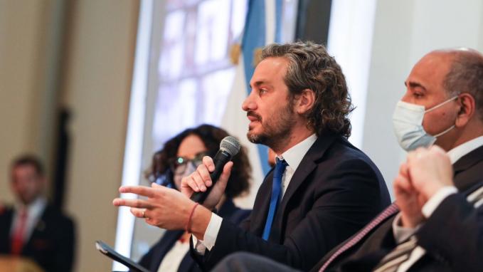 Cafiero y Manzur_Plan de Exportaciones 2022 en la Cancillería