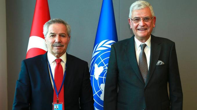 Canciller Felipe Solá y Volkan Bozkir_ONU