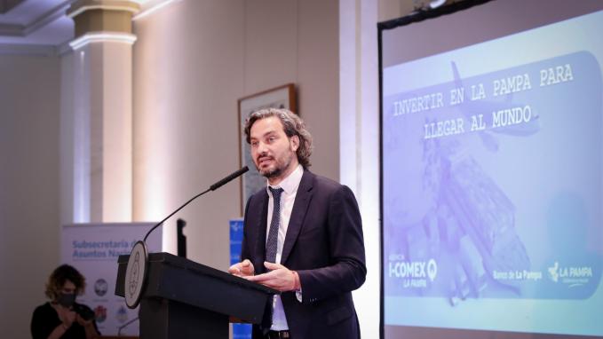 Canciller Cafiero_Inversiones en La Pampa