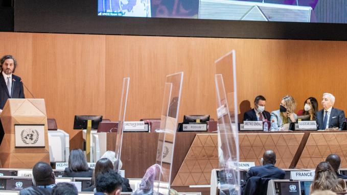 Santiago Cafiero en la 49º sesión del Consejo de Derechos Humanos de la ONU, Ginebra