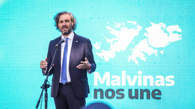 Cafiero en Mar del Plata junto a veteranos y funcionarios_190° aniversario de ocupación ilegal de Malvinas