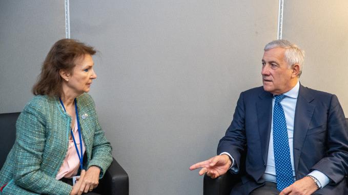 Mondino se reunió con su par de la República Italiana, Antonio Tajani