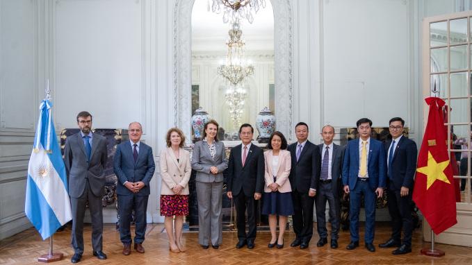  IX° Reunión de Consultas con Vietnam en el Palacio San Martín