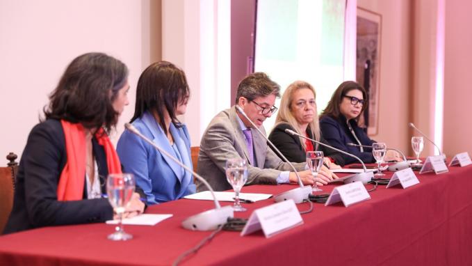 Se desarrolló en el Palacio San Martín un Seminario sobre Acción Oceánica