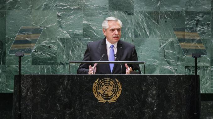 AGNU_Presidente Alberto Fernández