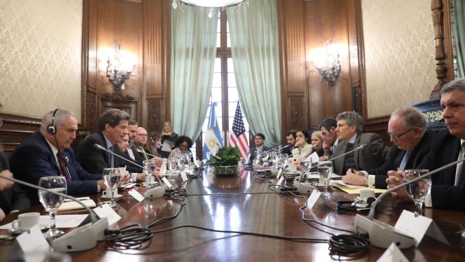 Diálogo sobre Seguridad Energética entre la Argentina y los Estados Unidos de América