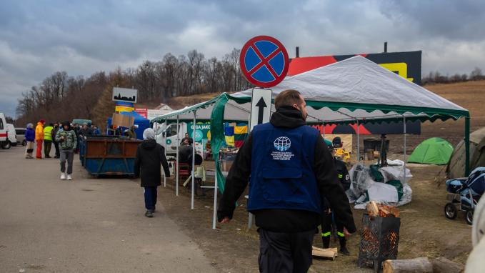 Ayuda humanitaria en Polonia